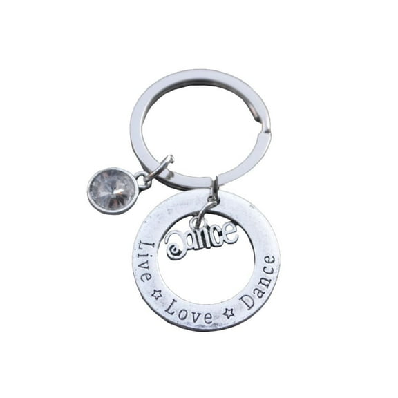 Live Love Dance Keychain -