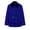 *Blue, variant on Women's Contrast Collar Double Breasted Blazer , Notch Lapel Work Coat For Women, Ladies' Long Sleeve Suit Jacket With Pockets, White , XS-2XL