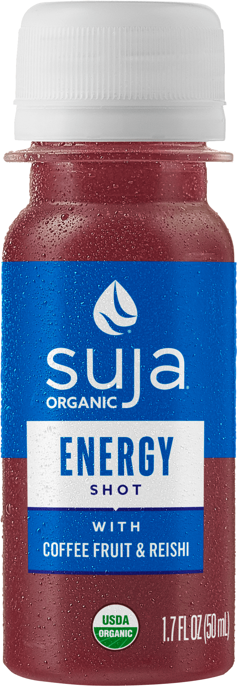 Suja Juice Energy Shot, Organic Cold Pressed Juice 1.7 oz, with Coffee