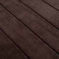 thumbnail image 3 of Lavish Home Set de Tapis de Bain à Rayures à Mémoire de Forme 67-16-C 2 Pièces - Chocolat, 3 of 4