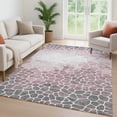 thumbnail image 6 of Addison Rugs Mayfield Premium Machine Washable Transitional Geometric Blush Rectangle Rug, 9' x 12', 6 of 6