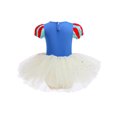 thumbnail image 5 of QEFJNO 3-8Y Toddler Girls Snow Princess Leotards Ballet Dance Dress Kids Ballerina Tutu Dresses, 5 of 8