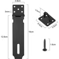 thumbnail image 2 of Cerradura con candado de gran espesor y amplia variedad de aplicaciones para puertas corredizas y portones, construcción duradera, para uso en el hogar y la oficina, 2 of 5