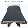 thumbnail image 3 of Sun Shade, Breathable Polyurethane Fabric  Protection Newborn Jogger Sun Cover  For Infant For Outdoor, 3 of 8