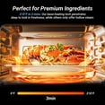 thumbnail image 6 of ROBAM R-BOX Combi Steam Oven, 23QT Countertop Steam Oven & Air Fryer Combo, 3 Steam Modes, Professional Steam-Bake, Air Fry, Dehydrate & Ferment, Rapid Heating & Self-Cleaning, Blue, 6 of 10