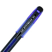 Uniball Jetstream 101 Stick Ballpoint Pens, Medium Point (1.0mm), Blue Ink, 12 Count