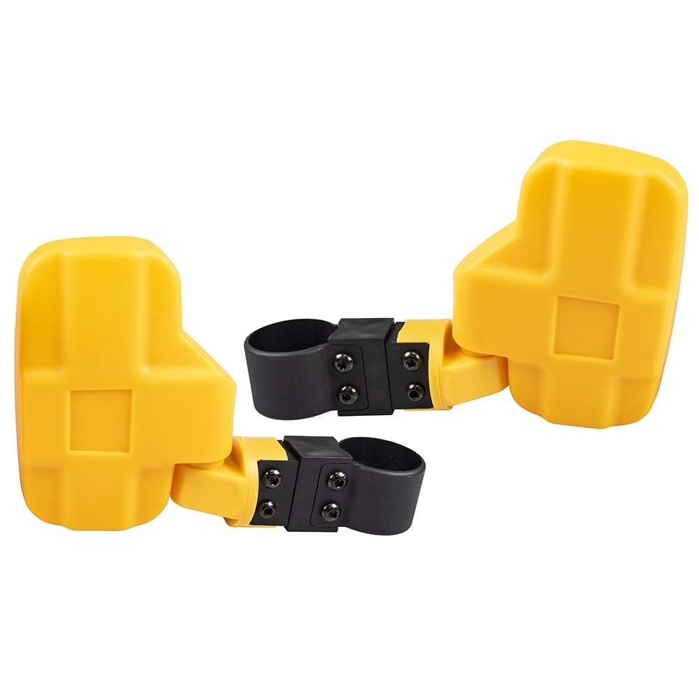Niche Yellow Break-Away Side View Mirror Set with Pro-Fit Roll Cage Bar UTV MK1002935