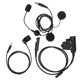 thumbnail image 5 of Kit de micrófono para auriculares de motocicleta con adaptador, auricular para casco Walkie Talkie para Baofeng UV 9R PLUS, 5 of 10