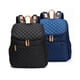 thumbnail image 3 of Bolsa de pañales de cuero PU, mochila de viaje al aire libre, bolsa de transporte de gran capacidad, bolsa de maternidad, organizador de cochecito, bolsas de cambio de pañales, 3 of 4