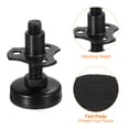 thumbnail image 4 of Furniture Levelers, 4 Pack 3/8''-16 - Adjustable Furniture Leveling Feet with T-Nut Kit for Chairs (Black), 4 of 6