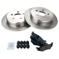 thumbnail image 2 of TRQ Brake Pads & Rotors Ceramic Rear Set Kit Fits Select Chrysler Dodge Plymouth, 2 of 5
