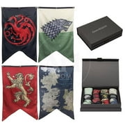 CATFISH CALHOUN Game of Thrones 4 Banner Giftbox Set Sold by Art.Com