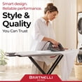 thumbnail image 4 of Bartnelli Extreme Stability Ironing Board 43x13" Height Adjustable, Upgraded Heavy-Duty Metal Frame & Iron Rest, 4 of 7