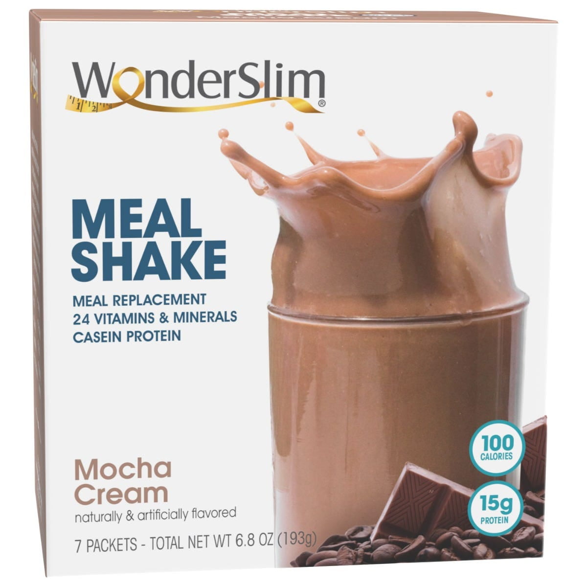 WonderSlim High Protein Meal Replacement Weight Loss Shake/LowCarb