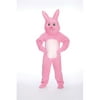 Halco 1093-HP Pink Bunny Suit with Mascot Head- Size Adult Large