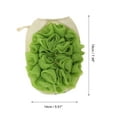 thumbnail image 4 of Unique Bargains 1 Pc Shower Gloves Exfoliating Glove for Bathroom 7.48"x5.51" Green, 4 of 7