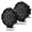 2pc black shell, variant on 2pcs 7 inch 51W Led Work Lights, 12V-24V Round Off-road Lights for Tractor, Car