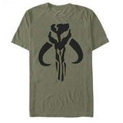 The Mandalorian Logo Army Green T-Shirt - Large