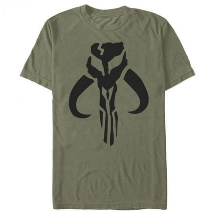 The Mandalorian Logo Army Green T-Shirt - Large
