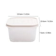 thumbnail image 3 of Huayishang Fresh-Keeping Bag Food Storage Container with Cover Sealed Compartment Dripping Transparent Kitchen Supplies, Kitchen Essentials Clearance Sale Beige, 3 of 5