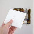 thumbnail image 4 of KONTONTY 6 Pcs White PC Decorative Access Panel for Home Renovation Concealed Square Plate, 4 of 8