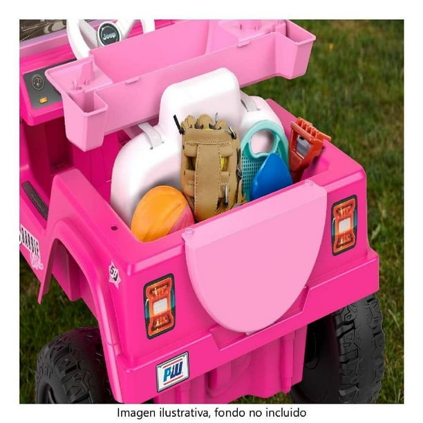 Vehículo Montable Fisher Price Power Wheels Barbie Jeep Wrangler