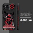 thumbnail image 3 of Phone Case For Xiaomi POCO F3 F4 F5 M2 M3 M4 M5 X2 X3 X4 X5 GT Pro 4G 5G Capa Funda Simple Liquid Silicone Case Marvel Deadpool, 3 of 5