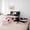 Black Pink A, variant on Erosebridal Letter L Bedding Comforter Set 7 Pieces for Girl, Cherry Blossoms Full Bedding Set, Black Pink