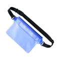 thumbnail image 3 of Riñonera impermeable, bolsa para teléfono, duradera, práctica, con correa ajustable, portátil Azul, 3 of 9