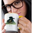 thumbnail image 2 of 3dRose, Black Vulture by John James Audubon, 11oz Two-Tone Yellow Mug, 2 of 7