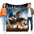 thumbnail image 1 of Los Miserables anti-pilling, suave, ligera, esponjosa y acogedora de lujo para hogar y cocina – Perfecta para niños y adultos,120X150cm, 1 of 6
