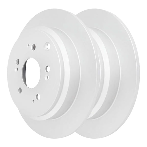 AutoShack Rear Brake Rotors | Replacement For 2005-2010 Honda Odyssey 3.5L V6 FWD | Coated | 2-PC Set | ArmorStop