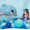 thumbnail image 2 of 12Pcs Sea Animal Balloons ,Cute Ocean Animal Foil Balloons Under the Sea Decoration for Girls Boys Ocean Themed Birthday Party Supplies, 2 of 6