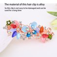thumbnail image 3 of Rhinestones Hair Clip Slides Clips Birthday Gift Styling Accessory Flower Special Design Charming Hairpins Household Birthday Gift Styling Accessory Colours, 3 of 9