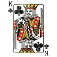 thumbnail image 2 of Junior's Lost Gods King of Clubs Distressed  Graphic T-Shirt, 2 of 4