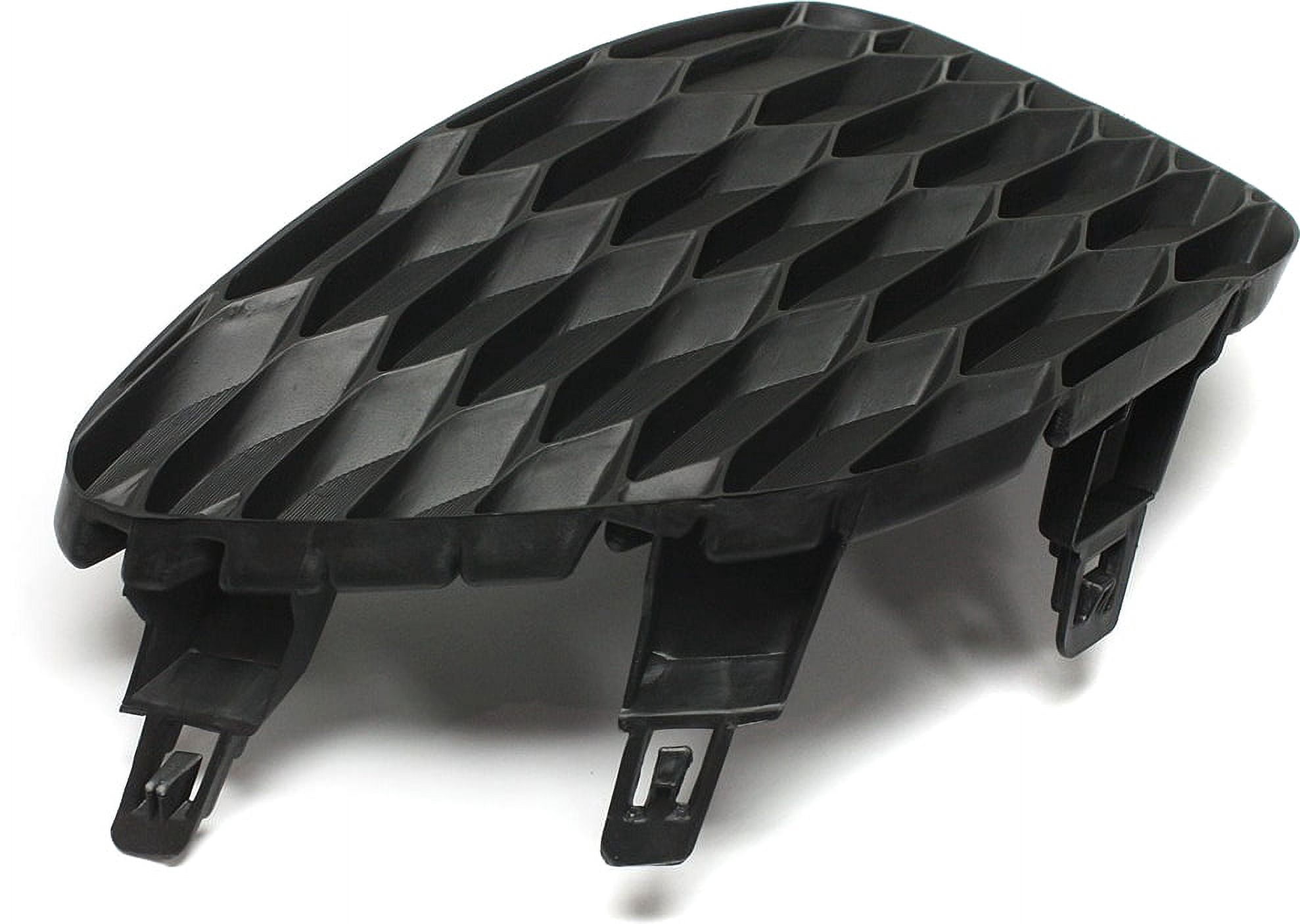 Fog Light Cover Compatible with 2013-2015 Nissan Sentra Right Passenger Textured Black