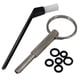 thumbnail image 1 of para Capresso Servicio Herramienta de Reparación Llave Seguridad Abierta Tornillos de Cabeza Ovalada Juego de Anillos O, 1 of 11