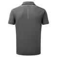 thumbnail image 2 of Lamborghini Squadra Corse Men's Travel Polo Shirt Grey, 2 of 5