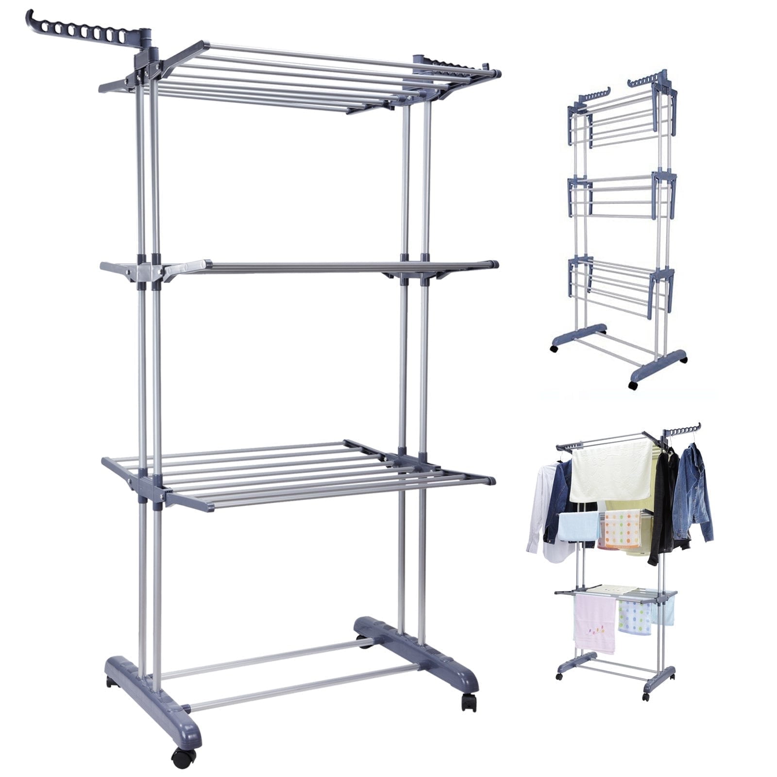 Cover For Electric Heated Clothes Airer Dryer – Speeds Up Drying, Indoor Use