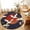 Red, variant on Entryway Rug 2'x3', Japanese Style Kitchen Runner Rugs Non-Slip Carpet Mats, Modern Cranes Cherry Flower Wave Red Blue Bedside Rugs Runners Washable Floor Carpet for Bathroom Laundry Room