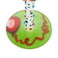thumbnail image 2 of Lolita Birthday Streamers Hand Painted Multicolor Wine Glass 9in H, 2 of 5