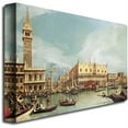 thumbnail image 2 of Trademark Art "The Molo, Venice" Canvas Art by Canaletto, 2 of 2