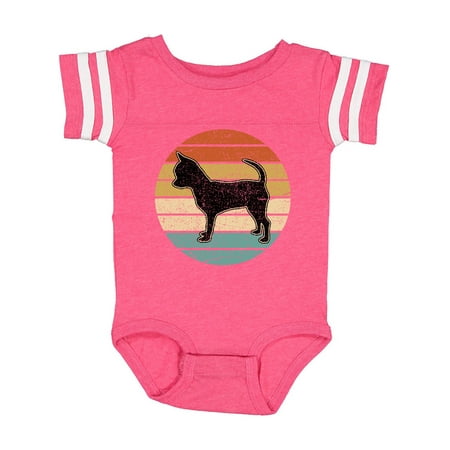 

Inktastic Chihuahua Dog Retro Sunset Gift Baby Boy or Baby Girl Bodysuit