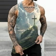 thumbnail image 2 of Otaozi Tank Tops For Men Casual Summer Mens Tops Casual Plus Size Mens Summer Tops Dressy Casual Sexy Mens T Shirts With Pockets Big And Tall Deal Big Spring Sale, 2 of 5