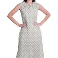thumbnail image 2 of Moomaya Printed Womens Sleeveless Peter Pan Collar Kurta Pant Set,2 Piece Ethnic Set, 2 of 6