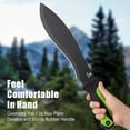 thumbnail image 4 of PYYAN-Gardenging Machete, 17" Heavy Duty Machete with Sheath, Ergonomic No-Slip Handle, Machetes for Cutting Trees,Yard Work,Bushcraft, 4 of 4