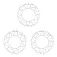 thumbnail image 3 of xinxixnxx Improved Performance And Wide Compatibility - Durable Bike Crank set Bicycles Crank Chain Ring 52T silver 3Set, 3 of 6