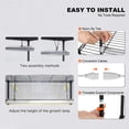 thumbnail image 5 of VEVOR Plant Stand with Grow Light, 4 Tiers Plant Shelf with 3000K 180W LED Full Spectrum Light for Indoor Plants, Grow Light Shelf with Timer for Seed Starting 35.4" L x 13.8" W x 59.1" H, 5 of 9