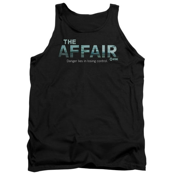 Affair Ocean Logo Adult Tank Top Black