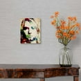thumbnail image 4 of Great Big Canvas "Kurt Cobain Urban Watercolor"  by Michael Tompsett Burgundy Dark Blue   Wrapped Canvas Print Wall Artwork, 4 of 7
